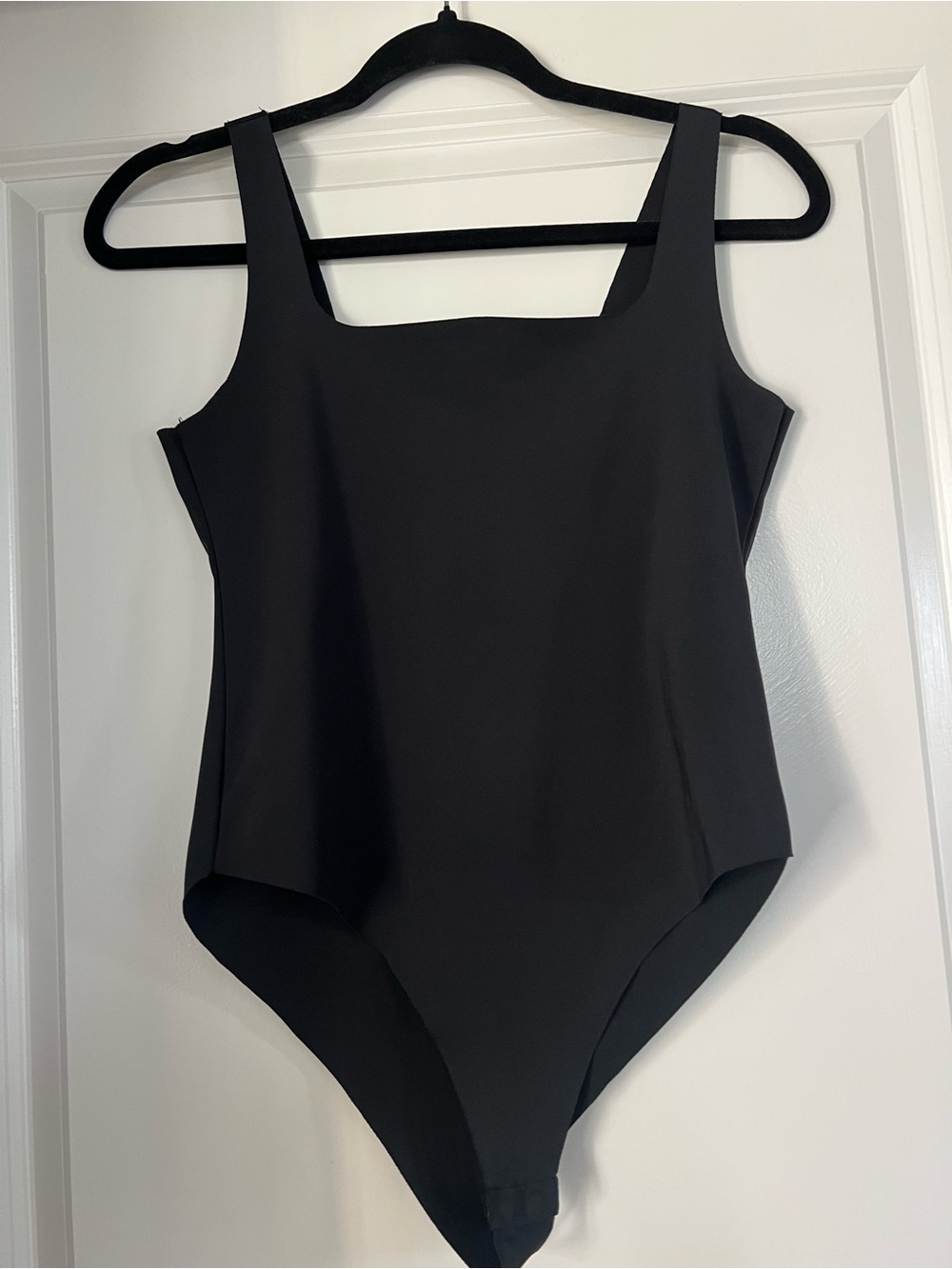 Zara stretch square neck bodysuit